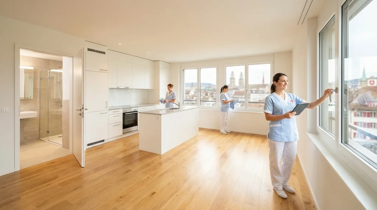 Wohnungsreinigung Zürich mit Abnahmegarantie